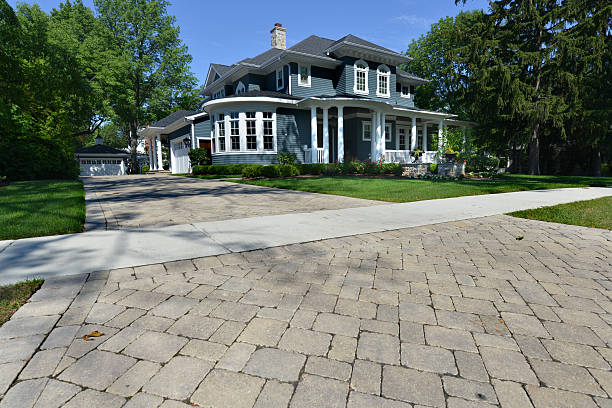 Cobblestone Driveway Pavers in Stratford Downtown, CT